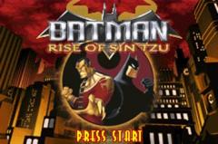 Batman Rise of Sin Tzu