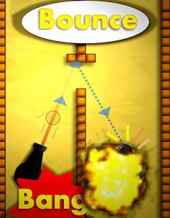 Bounce n bang physics puzzle challenge: Fireball!
