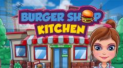 Burger shop kitchen. Madness: The fastest chef in town