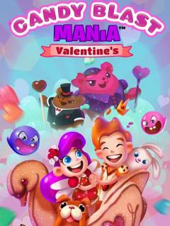 Candy blast mania: Valentine's