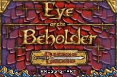 Dungeons & Dragons Eye of the Beholder