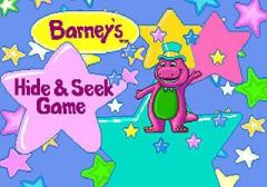 Barney's hide & seek game