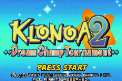 Klonoa 2 Dream Champ Tournament