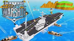 Naval ships battle: Warships craft