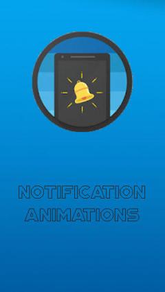 Notification animations