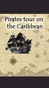 Pirates tour on the Caribbean