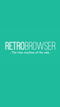 RetroBrowser - Time machine