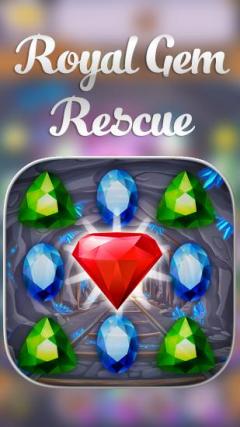 Royal gem rescue: Match 3