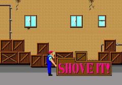 Shove it! The warehouse game