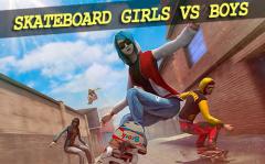 Skateboard: Girls vs boys