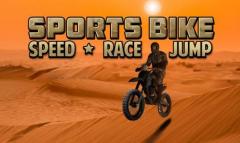 Sports bike: Speed race jump