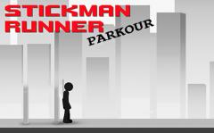 Stickman parkour runner