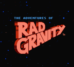 The Adventures of Rad Gravity