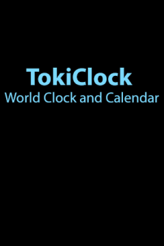 TokiClock: World Clock and Calendar