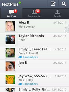 textPlus International Free Messenger