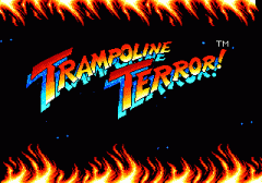 Trampoline terror!