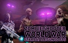 Zombie shooter world war star battle gun 3D FPS