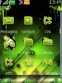 Green Clock