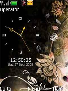 Clock - Yellowlamour