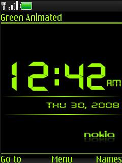 Clock Animated