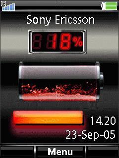Animated Red Battery