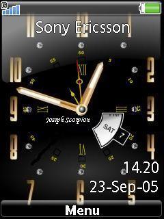 Swf Gold Clock