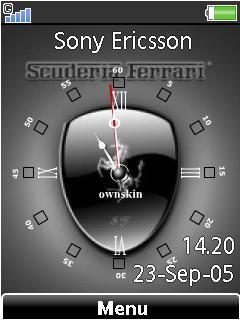 Ferrari Clock