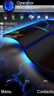 Blue Window Theme