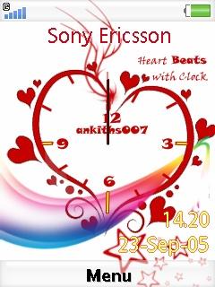 Heart Beat - Clock