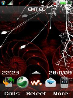 Iphone Abstract Red