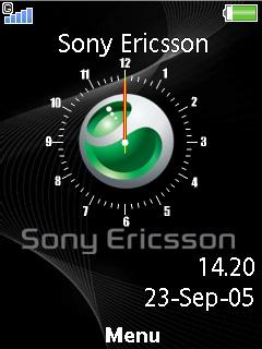 Sony Ericsson Clock