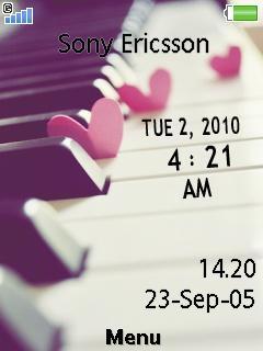 Piano Clock