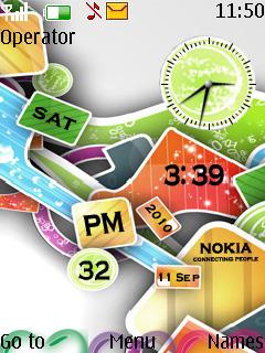 Colourful Nokia
