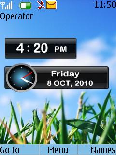 X3 Edition Clock