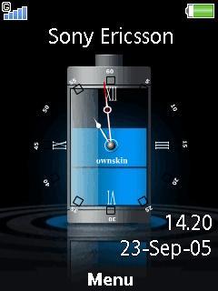 Battery Clock