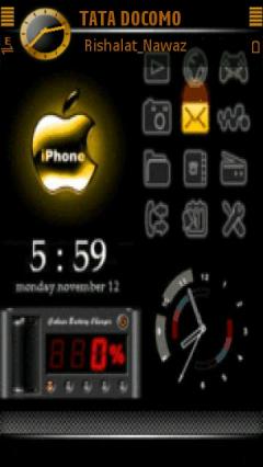 Animated Apple Clock