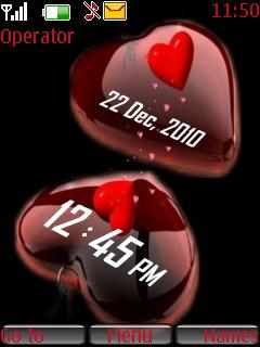 Heart Clock N