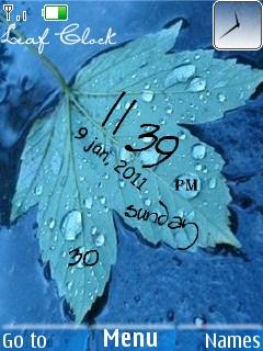 Leaf Clock