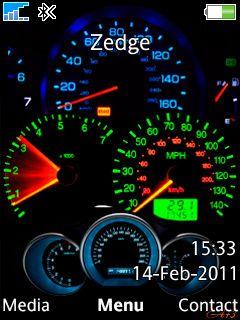 Speedometer Neon