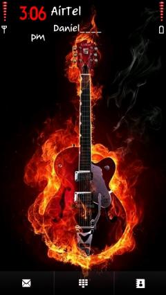 Fired Guitar