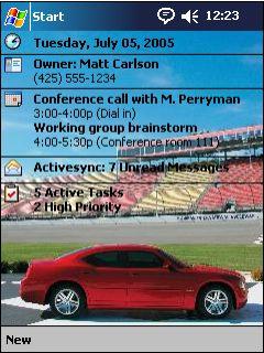 2006 Dodge Charger RT AV Theme for Pocket PC