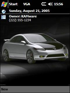 2006 Honda Civic Theme for Pocket PC