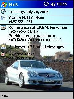 2007 SL WL Theme for Pocket PC