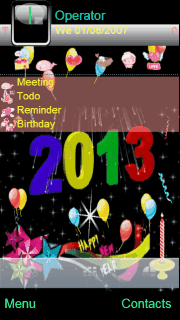 2013 New year animated