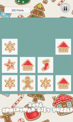 2048 Christmas Gift Puzzle