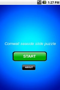 Cornwall Seaside Slide Puzzle