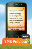 Numo SMS Preview