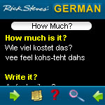 Rick Steves German Phrase Book