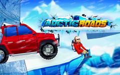 Arctic roads: Car racing game