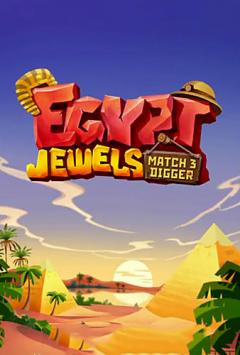 Egypt jewels: Gems match 3 digger